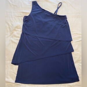 Beautiful Vince Camuto size 10 dress in a navy blue/purple color